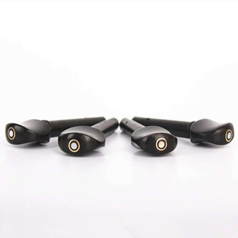 4 Pcs 4/4 Violin Fiddle Tuning Pegs Violin Replacement Parts For Violinist