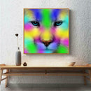 5D DIY Full Drill Diamond Painting Leopard Cross Stitch Embroidery Mosaic