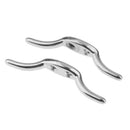 67mm Rope Cleat Stainless Steel Boat Dock Deck Marine Yacht Line Flag Anchor