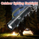 New XHP50 Powerful LED Flashlight USB Zoom Torch XHP50 Aluminum Flashlight F4T5