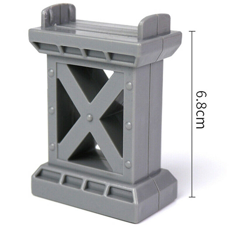 Train Bridge Pier Track Railway Accessories Compatible Major Brands Best Gw