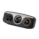 Car Thermometer Hygrometer Digital clock For Dashboard Ornament Automobile Q6J1
