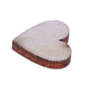 100pcs Mixed Heart Shaped Wood Chips DIY Handmade Accessories Decoration