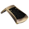 Zinc Alloy Triple-cornered Mandolin Tailpiece with 4Pcs Screws Strap Button