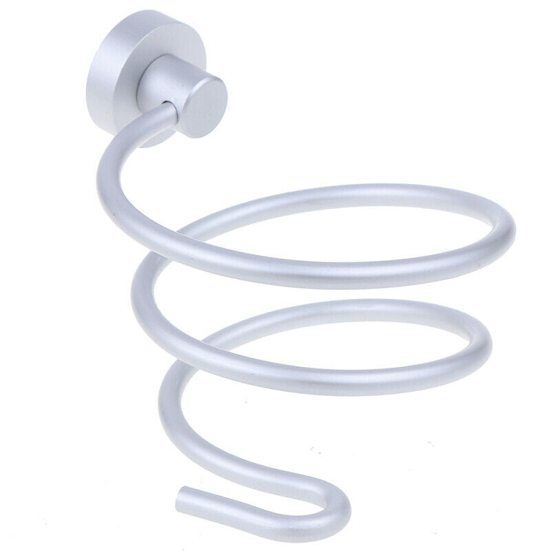 Aluminum Blow Hair Dryer Holder Wall Bathroom Stand Home Accessori3C