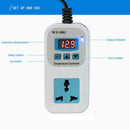 Digital Thermostat Regulator Temperature Controller Socket Outlet (EU Plug) A