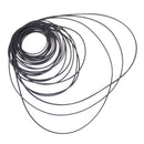 40pcs Small Fine Pulley Pully Belt Engine Drive Belts For DIY Toys Module Car 3C