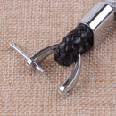 Useful Metal Keyring Keychain Key Chain w/ Knitting Rope fit for Universal Cars