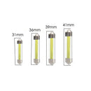 2pcs 31-39mm Festoon LED COB 12V Car Interior Dome Light Bulbs C5W Lamp 46-48mA