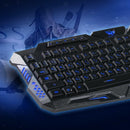 LED Backlit Wired Gaming Keyboard Mechanical Typing Russian Computer Gamer