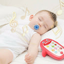 Infants Shark Music Phone Toys Lights Music Play and Learn 6+ Months pink