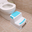 2 Step Stool for Kids - Childrens,Toddler Stool with Slip Resistant Soft Gr