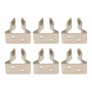 6x 304 Stainless Steel Marine Boat Hook Holder