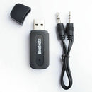 USB Bluetooth Music Stereo Wireless Audio Receiver Adapter for Home Car Speaker