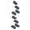 40pcs U Shape Steel Snap Clips For Feather Hair Extensions Wigs Weft FeatheJC.