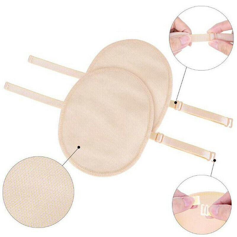 1Pair Underarm Armpit Sweat Pads Absorbing Anti Perspiration Deodorant TEUS