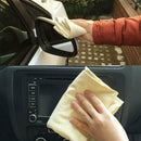 4PCS Large Natural Chamois Leather Car Cleaning Cloth Wash Absorbent Drying Towe
