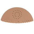 Breathable Invisible Triangle Leather Massage Orthopedic Insoles Arch SupporB3C