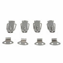 4 Pcs Chest Case Drawer Spring Loaded Draw Toggle Latch 2.8" Length
