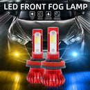 2pcs Car Motorcycle 3000K 6000K 8000K 4200LM COB LED Fog Lamp Tail Light Bulbs