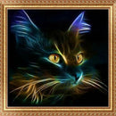 5D Square Diamond Embroidery Painting Rhinestone DIY Craft Cat Room Decor
