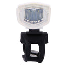 Mountain Bike Headlight USB Rechargeable Super Bright Riding Tool (White)