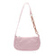 Women Casual Handbag Simple Nylon Daily Female Totes Shoulder Bags (Pink) A