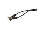 3.5mm M/F Stereo Earphone Audio Extension Cable 1M with Volume Control