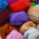 15 colors Wool Fibre Roving For Needle Felting Hand Spinning DIY material  3CAU