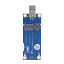 Mini PCI-E Wireless to USB with SIM Card Slot WWAN LTE Module Adapter Card