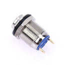 12mm Waterproof High Top Momentary Metal On/Off Push Button Switch A