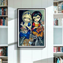 5D DIY Full Drill Diamond Painting Little Girls Cross Stitch Embroidery Kit