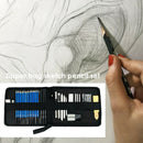Zipper Pencil Case Sketch Brush 33pcs Set Art Painting Box Student Supply A