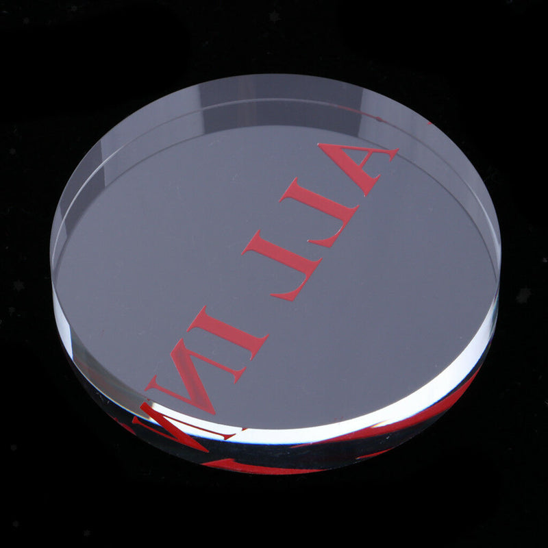 Bargaining Texas Hold'em Crystal ALL-IN Chip Button Blackjack Casino Prop