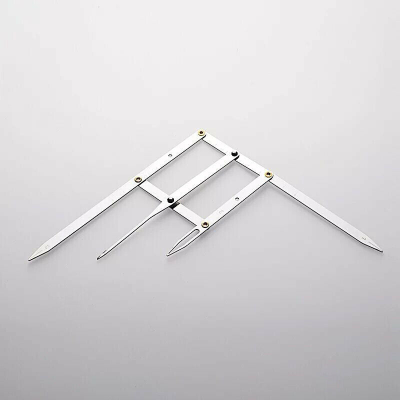 1Pcs Eyebrow Ruler Permanent Makeup Eyebrow Ruler Golden Ratio Divider Cali J9I6