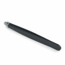 Professional Black Eyebrow Tweezers Hair Beauty Slanted Stainless Steel Tweezer