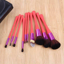 10pcs Makeup Brushes Foundation Powder Eyeshadow Blush Brush Cosmetic Tool A