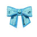 10pcs New Embroidered Sequin Bows Glitter Tie Hairpin Accessories HeadbandsJ,a
