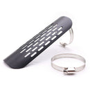 Retro-Assembly Of Motorcycle Exhaust Pipe Heat Insulation Cover