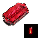 6 LED Bicycle Front Light Headlight+5 LED Rear Cycling Flashlight Headlamp