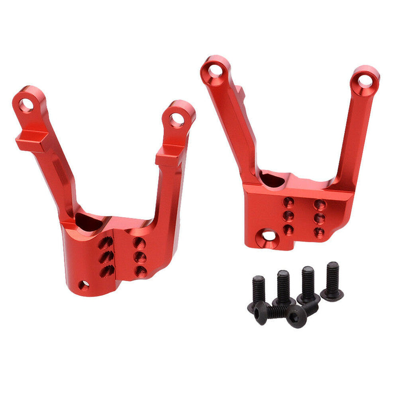 Upgrade Parts Front Rear Shock Tower Red Alloy for Axial SCX10 1/10 RC Buggy