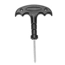 Winter Outdoor Metal Screw Fixed Nail Ice Fishing Auger Spiral Drill Rod