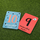 20pcs Baby Growth Milestone Commemorative Card Month Days Photography Props