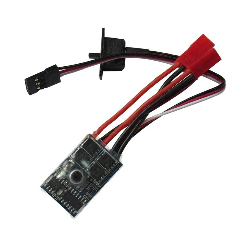 Rc ESC 10a Brushed Motor Speed Controller for Rc Car Boat W/o Brake without K4I1
