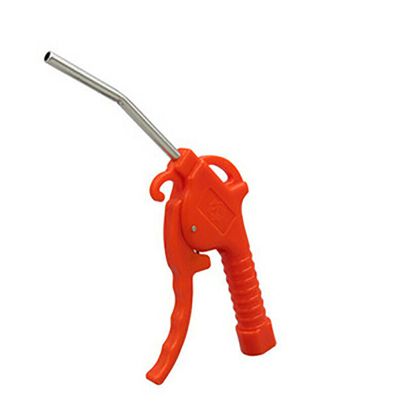 12pcs Air Blow Gun Red Plastic Handle Angled Bent Nozzle Air Duster Bl QNA