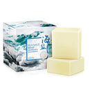 100G Sea Salt Soap Cleaner Removal Pimple Pores Acne Treatment Goat Milk Mo