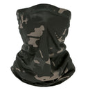 2x Silky Cycling Face Cover Balaclava Headscarf Unisex Neck Gaiter Headwrap