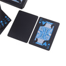 Black Plastic PVC Poker Waterproof Magic Playing Cards Table Gameã€Nâ„–[