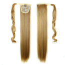 Ponytail Hair Extension Tail Hairpiece Long Straight Synthetic Women'S Hair L7K9