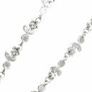 Hair Headband Elegant Elastic Headband with Rhinestones Flowers for Women - L8R2